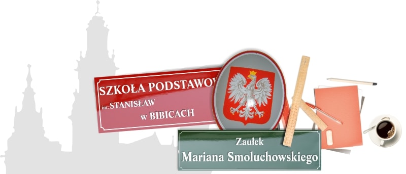 Szyldy emaliowane urzędowe szkolne adresowe wypukłe Kraków